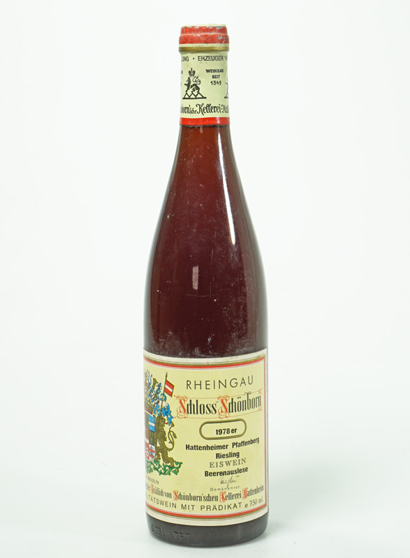 Hattenheimer Pfaffenberg Riesling Eiswein Beerenauslese 