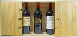 Trilogie: Figeac 2010 - Palmer 2005 - Léov. Las Cases 2000 